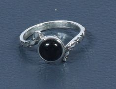 "Handmade Ring, Black Obsidian Ring, Gemstone Ring, Women Ring, 925 Silver Ring, Gift For Her, Minimalist Ring, Black Stone Ring, Dainty Ring Size :- All Size Available Gemstone:- Black Obsidian Material :- 925 Sterling Silver About Gemstone... Black Obsidian gives protection against the ill thoughts of others. It helps to reach the root of problems and facilitates transitions and a change of direction. Soothes dark moods and acts as an antidepressant. Rutilated Quartz relieves fears, phobias, a Black Obsidian Crystal Ring, Ring Black Stone, Black Obsidian Ring, Dark Rings, Obsidian Jewelry, Obsidian Ring, Twisted Band Ring, Black Stone Ring, Sapphire Rings