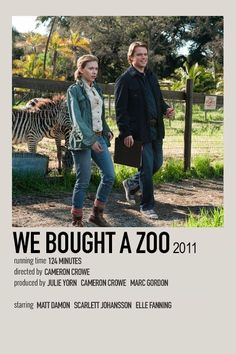 the poster for we bought a zoo 2011