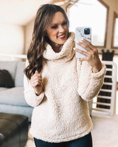 Sherpa Sweater, Saving Strategies, Teacher Outfit, Casual Clothes, Casual Winter Outfits, Shopping App, Fall 2023