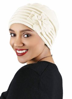 Our new Lauren Luxury fleece beanie hat for women makes a sweet go-to hat for fall and winter. A women's winter fashion hat that's also perfect for chemo patients and women with hair loss. Scroll down for video With full coverage over your ears and neckline and plush velvety-soft fleece to keep your sweet head snuggly warm, it's a perfect chemo hat for fall and winter. Weighing just 2 ounces this single layer, plush fleece hat has 6 pleats around the edge to keep your ears and neckline warm and Chemo Headwear, Beanie Hats For Women, Fleece Hat, Chemo Caps, Chemo Hat, Winter Beanie, Winter Hats For Women, Pink Beige, Winter White