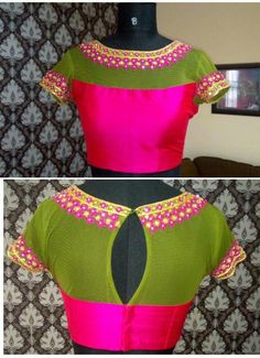 latest kurta, latest salwar kameez designs, indian kurtis sale@ http://ladyindia.com Latest Designer Blouse Designs, Western Blouses, Designer Blouse Designs, Blouse Designing, Blouses Designs, Cotton Blouse Design, Pattu Saree Blouse Designs, Saree Blouse Neck Designs, Fashion Blouses