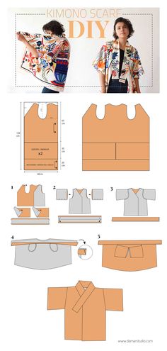 the sewing pattern for this top is easy to sew, and has many different variations