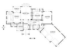 this is the floor plan for these luxury home plans