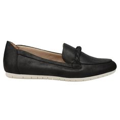 These women LifeStride, Drew Slip-On. The Drew offers simple elegance with a sporty twist. Built on a rubber sole outfitted in recycled materials, the shoe will compliment any outfit you pair it with. Size: 8.5.  Color: Black.  Gender: female.  Age Group: adult. Casual Synthetic Loafers For Work, Low-top Synthetic Flats With Textured Sole, Casual Slip-resistant Round Toe Flats, Casual Low-top Flats For Work, Casual Synthetic Slip-ons For Workwear, Comfortable Synthetic Loafers With Rubber Sole, Casual Slip-resistant Low-top Loafers, Casual Low-top Slip-resistant Loafers, Casual Slip-on Walking Shoes For Work