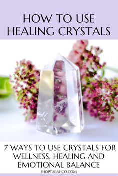 Have you ever imagined crystals to be an effective method for healing? Well this may be surprising to some, but crystals and stones can offer amazing healing powers – whether you want to use them for aura cleansing to absorb negative energies around you, or to simply feel the natural energy from the stones themselves – adding crystals to your daily routine can provide wonderful benefits. Crystal Healing Stones, Emotional Balance, Natural Energy, Chakra Healing, Beautiful Gifts, Healing Crystals