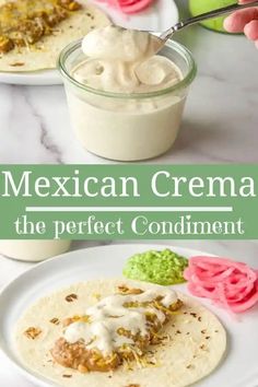 mexican crema the perfect condiment