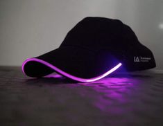 Fun, unique light up cap that is perfect for parties or just looking good. Pink Led Light, Pink Led Lights, Girl Fashion Style, Blue Led Lights, Black Baseball Cap, Glow Party, Money Bag, Unique Lighting, Women's Costumes