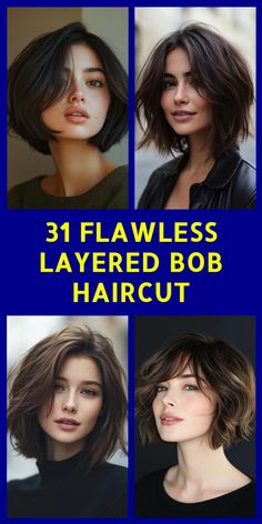 Experience the magic of a perfectly crafted layered bob haircut! With 31 stunning variations to choose from, you'll find the ideal style to enhance your features. This versatile cut adapts to your unique hair type, offering volume, texture, and movement. Elevate your look with a chic layered bob that combines timeless elegance with contemporary flair.