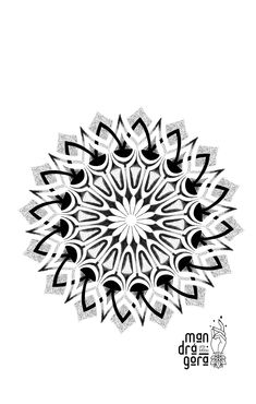 a black and white circular design on a white background with the words namba bhag written below it