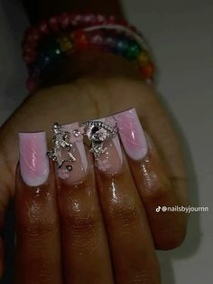 Her Nails, Short Square Acrylic Nails, Acrylic Nails Coffin Pink, Unique Acrylic Nails, Acrylic Nails Coffin Short