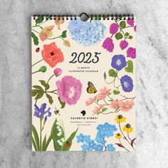 Favorite Story Monthly Calendar Botanicals 2025 2025 Monthly Calendar Calendar Cover, Boxed Holiday Cards, Illustration Calendar, Flower Calendar, Mini Desk Calendar, Flip Calendar, Hanging Calendar, Cute Calendar, Calendar Ideas