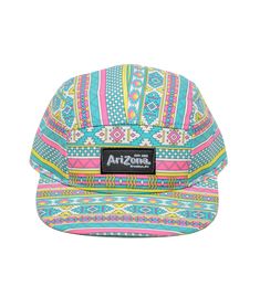 5-Panel Aztec Hat Aztec Hat, 5 Panel Hat, Aztec Design, Panel Hat, Aztec Designs, Jansport Backpack, Arizona Logo, Aztec Print, The Head