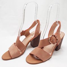 Elevate Your Style With These Stunning Lucca Lane Torrance Sandals. These Sandals Feature A Unique Block Heel Design That Provides Both Comfort And Style. The Adjustable Strap Ensures A Secure Fit, While The Tortoiseshell Buckle Closure Adds An Extra Touch Of Elegance. These Sandals Are Perfect For Any Occasion And Can Be Worn Throughout The Summer, Fall, And Spring Seasons. The Beige Color And D'orsay Style Add A Touch Of Sophistication To Any Outfit, Making Them A Must-Have Addition To Any Wom Summer Suede Heels With Buckle Closure, Summer Suede Buckled Heels, Suede Heels With Buckle Closure For Spring, High Heel Suede Sandals For Vacation, Suede High Heel Sandals For Vacation, Suede High Heels For Vacation, Suede Sandals With Block Heel For Spring, Suede Block Heel Sandals For Spring, Chic Suede Heels For Vacation