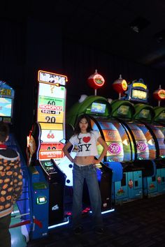 nyc, new york city, new york, nyc girl, new york girl, i love new york shirt, i ❤️ ny shirt, y2k low rised denim jeans, thrifted jeans, calvin klein underwear, black adidas sambas, asian, 08, new york aesthetic, nyc aesthetic, city girl, city girl aesthetic, arcade, arcade photo ideas, arcade aesthetic, retro aesthetic, vintage aesthetic, 80s aesthetic, digital camera aesthetic, digital camera, canon g7x, y2k glasses, black curly hair, dave and busters, times square New York Aesthetic Girl Outfit, I Love New York Shirt Outfit, Dave And Busters Outfit, Arcade Fit, I Love Ny Shirt Outfit, Arcade Aesthetic Outfit, Arcade Outfit Ideas, I Love New York Shirt, Nyc Romantic