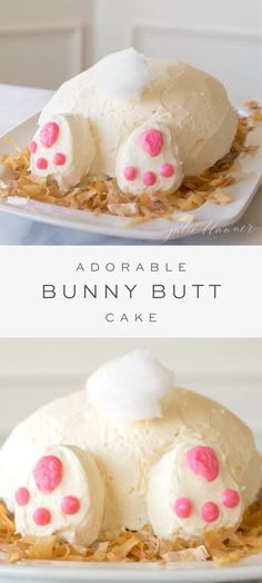 Easter Desserts Cake, Cake Easter, Easy Easter Desserts, Easter Bunny Cake, Easter Desserts Recipes, Easter Baking, Cake Easy, Easter Cake, Bunny Cake