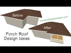 before and after porch roof design ideas for the homeownershiper's guide