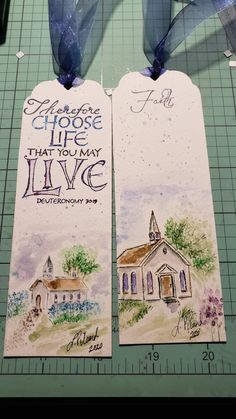 Art Impressions watercolor bookmark Art Impressions Watercolor, Bookmarks Diy, Handmade Bookmarks Diy, Handmade Bookmarks, Paper Ideas, Card Crafts, Book Markers, Sell Art