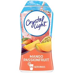 crystal light mango passionfruit with oranges and kiwi fruit, 16 fl oz