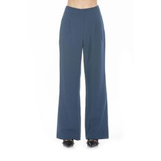 These women's ALEXIA ADMOR Ellie wide leg pants is a staple for your wardrobe.Click on this WOMEN'S GUIDE to find the perfect fit and more! These women's ALEXIA ADMOR Ellie wide leg pants is a staple for your wardrobe.Click on this WOMEN'S GUIDE to find the perfect fit and more! FEATURES Belt loops Zipper closureFIT & SIZING 33-in inseam 21 1/2-in leg opening Midrise sits on the high hip Fitted through the hip and thigh Wide leg opening Fit is true to sizeFABRIC & CARE Polyester, rayon, spandex Spring Business Casual Full-length Work Pants, Wide Leg Pants With Welt Pockets And Relaxed Fit, Relaxed Fit Wide Leg Pants With Welt Pockets, Wide Leg Dress Pants With Welt Pockets, Spring High-waisted Wide Leg Pants With Welt Pockets, Solid Wide Leg Pants With Welt Pockets, Elegant Blue Straight Work Pants, Tailored Full-length Casual Bottoms, Casual Tailored Full Length Bottoms