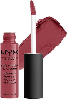 Best Pink Lipstick, Soft Natural Makeup, Nyx Soft Matte Lip Cream, Nyx Soft Matte, Nyx Lipstick, Makeup Soft, Metallic Lips, Soft Matte Lip Cream, Nars Makeup