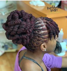 Dred Locks Hair Styles For Women, Front Braid Hairstyle, Long Shag Cut, Loc Styles Short, Front Braid