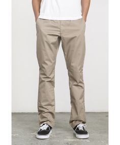 Skate Outfit, Mens World, Fitted Slacks, Jogger Pants Outfit, Mens Dress Boots, Pants Outfit Men, Rvca Mens, Adidas Shoes Mens, Khaki Chino Pants