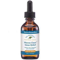 Mucus-Clear Sinus Relief from Miles Kimball is a natural remedy containing homeopathic ingredients selected to temporarily relieve symptoms of sinus congestion. Relieve Sinus Congestion, Tissue Salts, How To Clear Sinuses, Cold Relief, Sinus Relief, Sinus Pressure, Sinus Congestion, Homeopathic Medicine, Homeopathic Remedies