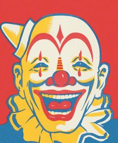 an image of a clown that is smiling