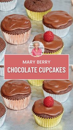 Mary Berry Chocolate Cupcakes Chocolate Water, Chocolate Cupcakes Recipe, Moist Cupcakes