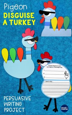 an image of a turkey writing project