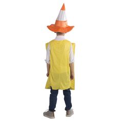 The multicolored Traffic Light Tunic & Safety Cone Hat is Perfect for fancy dress parties, Halloween, costume events or any other occasions. The costume is Yellow with large three circles over the costume with a peak of soft material above. Enjoy wearing and add the perfect finishing touch to your costume with the Traffic Light Costume and Safety Cone Hat. Features and Specifics: • Perfect for a Halloween costume. • Padded with polyester. • Colors Used: Yellow, red, green. • Available in 2 sizes Traffic Light Costume, Light Costume, Cone Hat, Hat For Kids, Themed Events, Fancy Dresses Party, Traffic Light, Halloween Celebration, Costume Shop