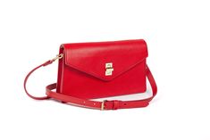 Pop Red/Natural Timeless Red Shoulder Bag For Evening, Red Formal Bag With Fold Over Clasp, Formal Red Bag With Fold Over Clasp, Timeless Red Shoulder Bag For Daily Use, Timeless Red Shoulder Bag For Everyday, Hand On Shoulder, Envelope Handbag, Obstetrics And Gynaecology, Black Orchid