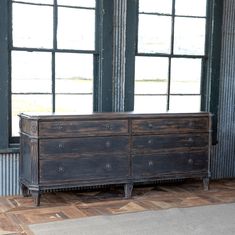 Park Hill Painted Black Credenza EFC90464 Black Credenza, Dining Room Credenza, Park Hill Collection, Solid Wood Sideboard, Into The Wood, Home Design Plan, Paint Finish, Wood Sideboard, Farmhouse Furniture