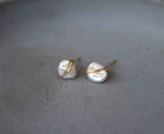 Minimalist Gold Pearl Earrings Nickel-free, Minimalist Gold Pearl Earrings Nickel Free, Minimalist Gold Nickel-free Pearl Earrings, Dainty Yellow Gold Wrap Earrings Gift, Minimalist 14k Gold Filled Wrap Earrings As Gift, Gold Dainty Wrap Earrings For Gift, Gold Dainty Wrap Earrings As Gift, Delicate Gold Wrap Earrings, Delicate Gold Wrap Earrings For Gift