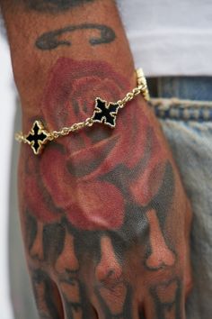 Available In Gold/Black. Wrist Size 8 Cross Pendants Imported | Mens More Than Blessed Bracelet in Gold/Black by Fashion Nova Jewelry Men Gold, Mens Gold Jewelry Aesthetic, Male Jewelry Gold, Men Minimalist Jewelry, Men Wrist Accessories, Gold Men Jewelry, Men S Jewelry, Male Bracelets Gold For Men, Men’s Bracelets In Gold