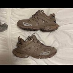 Balenciaga Track Women Size 9 Fits Like An 8.5 Beige In Color Comes With Box And A Bag Inside Track Women, Shoes Balenciaga, Balenciaga Track, Bag Inside, Balenciaga Shoes, Woman Colour, A Bag, Balenciaga, Athletic Shoes