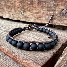 Please note because this bracelet is handcrafted with leather cording, it will show natural wear with time. To exceed the life of it, its recommended to use a soft cloth to clean with and take off before showering, sleeping or working out. Find me on Instagram & Facebook- @lalabeadwrapbracelets https://www.facebook.com/lalabeadAK Beaded Leather Bracelet, Single Bead, Beaded Wrap Bracelets, Bracelet Leather, Beaded Bracelet Patterns, Beaded Wraps, Bracelet Beaded, Leather Wrap Bracelet, North Pole