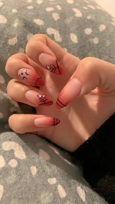 Jujutsu kaisen Anime Nail Ideas Jujutsu Kaisen, Sakuna Jujutsu Nails, Nanami Nails, Jujutsu Kaisen Nails Design, Gojo Nails, Anime Nails Acrylic, Mha Nails, Jujutsu Kaisen Nails, Sukuna Nails