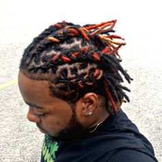 Color & retwist Retwist Hairstyles, How To Retwist Dreads, Dread Retwist, Dreads Retwist, Mens Locs, Retwist Styles, Loc Braids, Men Dreads, Dreadlock Braids