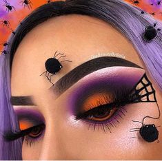 Halloween Eye Makeup Looks, Eye Makeup Looks, Halloween Eye Makeup, Amazing Halloween Makeup, Halloween Makeup Inspiration