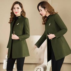 Collar: suit collarcolour: Khaki, black, orange, blueCN: ZhejiangBrand Name: wfamhOuterwear Type: Wool & BlendsOrigin: Mainland ChinaGender: WOMENMaterial: Wool,PolyesterSleeve Length(cm): FullClothing Length: LongPattern Type: SolidDecoration: Button,Pockets,SplicedCollar: O-NeckClosure Type: Single BreastedType: LOOSESleeve Style: RegularMaterial Composition: polyesterStyle: Office LadyModel Number: F07Age: Ages 35-45 Years OldRelease Date: SS2021 Office Lady Outerwear With Suit Collar And Pockets, Professional Outerwear With Suit Collar And Pockets, Single Breasted Long Sleeve Outerwear For Office, Single Breasted Long Sleeve Office Lady Outerwear, Business Outerwear Long Sleeve, Single Button Office Outerwear For Fall, Single Button Office Lady Outerwear For Fall, Single Button Fall Outerwear For Office, Single-breasted Office Outerwear