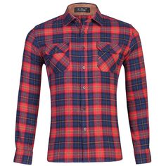 Description:Condition: 100% Brand New and High QualityMaterial: 100% Cotton, Flannel CottonSize: S, M, L, XL, XXL (Follow the size chart to select please)Color: As The PictureTops Length: Hips LengthSleeve Length: Long SleeveSeason: All-SeasonPattern: Plaid How to dress like Rip Tough Men Style?Rip(Cole Hauser) is the epitome of a tough and rugged, modern-day cowboy. No matter the question, Rip is always the answer.He is an "everyman" hero, working hard, staying focused on being helpful, smart a Red Button-up Shirt For Fall, Red Flannel Shirt For Fall, Red Relaxed Fit Flannel Shirt, Red Shirt With Casual Collar For Fall, Red Flannel Top For Fall, Red Top With Pockets And Casual Collar, Red Flannel Long Sleeve Top, Red Collared Flannel Shirt For Fall, Red Relaxed Fit Shirt For Winter