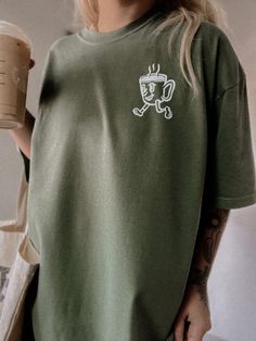 These tees are printed on super soft Comfort Colors, providing a relaxed unisex fit with a worn-in look and feel. This collection offers our most expanded size range from S-3X.Looking for these tees to fit oversized? Size up 1-2 sizes.Model is wearing a size XL for an oversized fit• 100% ring-spun cotton• Garment-dyed• Relaxed fitThis product is made especially for you as soon as you place an order, please see the banner on the top of our site for current turnaround times. Making products on dem Neon Pink, Hair Jewelry, Vintage Looks, Chambray, Comfort Colors, Blue Jeans, Spun Cotton, Slip On, The Top