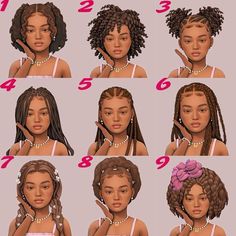 the steps in how to braid hair for girls with different hairstyles and styles