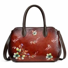 New Women Genuine Leather Shoulder Bag Size S:29x15x21cm(11.4''x5.9''x8.3'') Material:Genuine Cow Leather Payment We accept paypal only. How to pay:  We will email to your eBay registered email address  after you winning the item. There is a link to direct  you a secured checkout page. You should confirm your  purchase and provide your shipping address there. (Normally, we ship the item  according to your address in eBay. ) At the  last step of the checkout page, you will be re-directed  to the Handbag 2022, Crossbody Bag Pattern, Vintage Messenger Bag, Floral Bags, Leather Handbags Women, Leather Shoulder Handbags, Genuine Leather Handbag, Leather Cross, Genuine Leather Bags