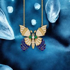 A Gold Plated Butterfly Multi Color Stone Pendant is a stunning piece of jewelry that features a beautiful butterfly design adorned with multi-color stones. The pendant is typically made from 14K or 18K gold plating, which provides a luxurious and durable finish. The butterfly design is often crafted with intricate details, showcasing the beauty of the multi-color stones. The stones used in the pendant are usually cubic zirconia or other high-quality stones, adding an extra touch of elegance and sophistication. The pendant is often accompanied by a matching chain, which complements the overall design. Gemstone Details: * Gemstone: diamond * Gemstone feature: simulated * Color: white, green , Blue Details of the Product * Product making :Handmade     * Base Metal :Sterling silver  * Metal P Elegant Butterfly Pendant Necklace With Butterfly Clasp, Elegant Butterfly Charm Pendant Necklace, Elegant Butterfly Charm Necklace For Gift, Elegant Blue Butterfly Charm Necklace, Elegant Butterfly Necklace With Clavicle Chain, Elegant Blue Butterfly Necklace With Charm, Fine Jewelry Butterfly Charm Necklace, Butterfly Charm Necklaces For Jewelry Making, Butterfly Necklace As Gift