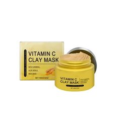 Vitamin C Clay 10 Minutes For Dark Skin Care Deep Cleansing Pores Facial Improves Uneven Tone Post Visibly Brighten Features: AND EVEN SKIN IN 10-MINUTES: In a consumer perception study of subjects strongly that skin looked more and after 12 applications over 28 days. Skin Care. Formulated with a proprietary botanical blend of Vitamin C-rich Kakadu , Desert Lime, and our , this formula significantly illuminates the skin and dimishes the appearance of dark marks overtime. STUBBORN DARK MARK CORRE Face Mask Clay, Turmeric Vitamins, Hydrating Face Mask, Clay Face Mask, Clay Face, Clay Mask, Dark Mark, Glowing Complexion, Acne Skin