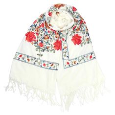 PRICES MAY VARY. Delicate embroidery design,Lightweight and soft,comfortable to wear, elegant and flowy look. Wash Care: Hand Wash Only/Hang Dry/Do not Soak and Bleach Suitable for a wedding,evening party,church or air conditioning room Wrap this large scarf around your shoulder to warm your body in evening night This scarf can serve as an exquisite gift for your female friends, wife, or mother. This scarf can serve as an exquisite gift for your female friends, wife, or mother. Traditional White Dupatta With Tassels, White Bohemian Pashmina Shawl For Festive Occasions, Festive White Bohemian Pashmina Shawl, Festive Bohemian White Pashmina Shawl, Traditional Cotton Shawl For Spring, Traditional Embroidered Shawl For Spring, White Bohemian Shawl With Tassels, Bohemian White Shawl With Tassels, Spring Traditional Pashmina Shawl