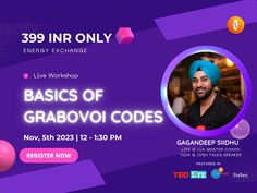 a man in a turban with the words basics of gravovoi code