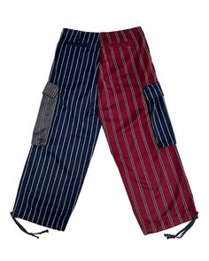 MIXED PREP STRPE WIDE LEG PANT MULTI – Greg Lauren Unique Pants, Greg Lauren, Striped Wide Leg Pants, Puffy Coat, Plaid Shirts, Wide Leg Pant, Color Stripes, Polished Look, Tee Shop